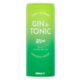 Sainsbury's Gin & Tonic 250ml GOODS Sainsburys   