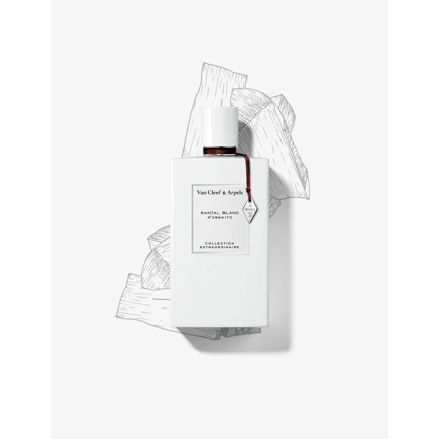 Van Cleef & Arpels Santal Blanc Eau de Parfum 75ml (British brand)