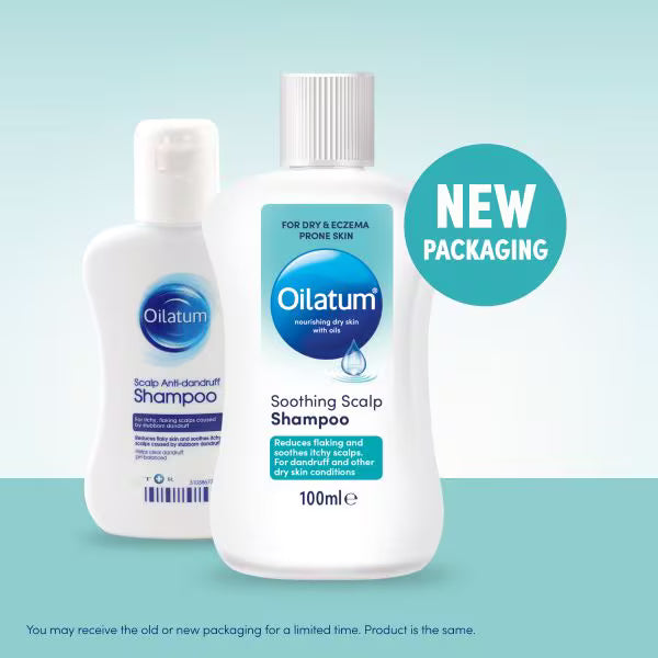 Oilatum scalp anti-dandruff shampoo, imported from the UK