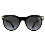 Versace VE2198 black cat-eye sunglasses, imported from the UK