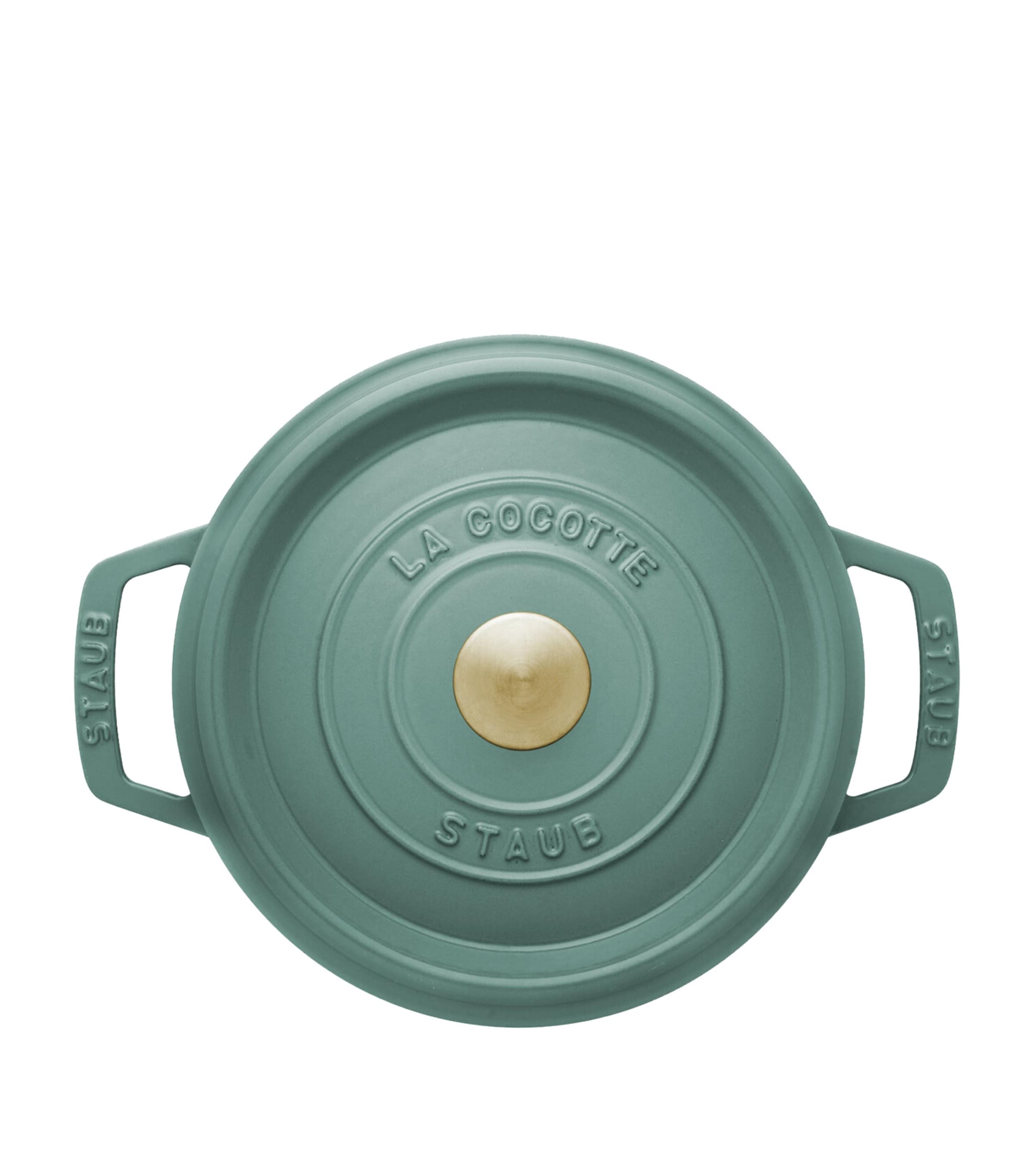 Round Cast Iron Enamel Coated Casserole Dish 20cm 2.2L