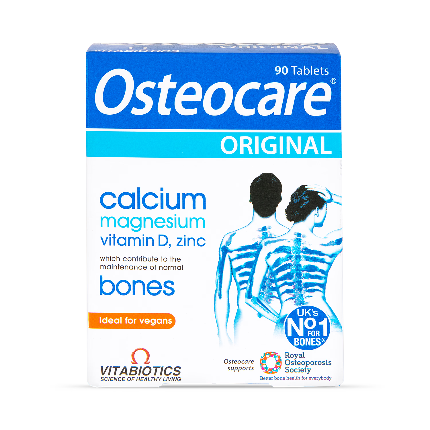 Vitabiotics Osteocare Original Bone Support 90 tablets (British brand)