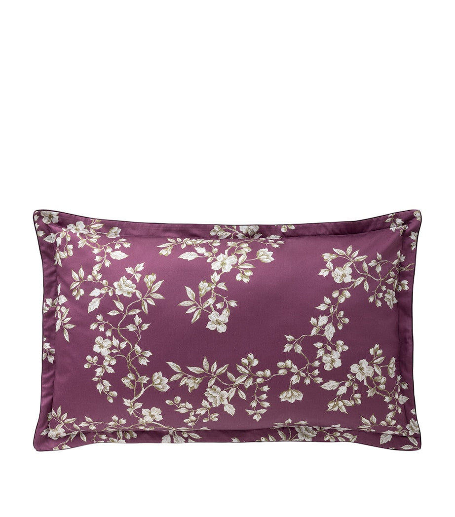 Alexandre Turpault Vivienne Oxford pillowcase in organic cotton satin, UK version