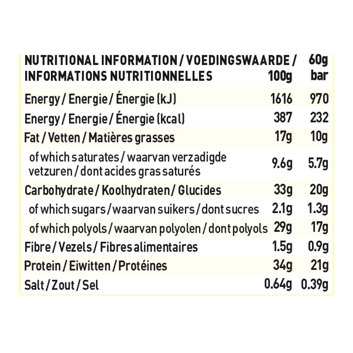 Grenade White Chocolate Oreo protein bar 60g - British product
