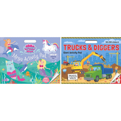 Costco UK Giant Activity Pad with Over 200 Stickers (2 Options, Ages 3+)- Buy online at McGrocer