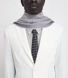 Giorgio Armani wool geometric print scarf 180cm x 40cm (British brand)