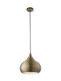 Gallery Home ceiling light pendant Brass Pierce, imported from the UK