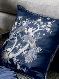 Laura Ashley Blue Duck Egg Square Belvedere Cushion