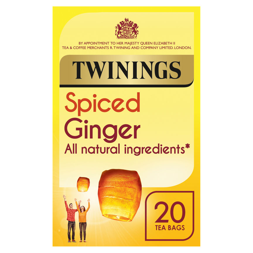 Twinings Spiced Ginger 20 Tea Bags GOODS ASDA   