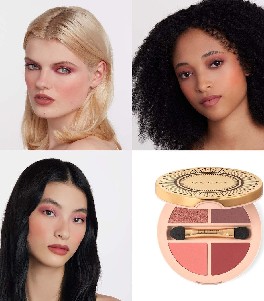 Gucci quad makeup palette with matte finish 6.1g, UK version