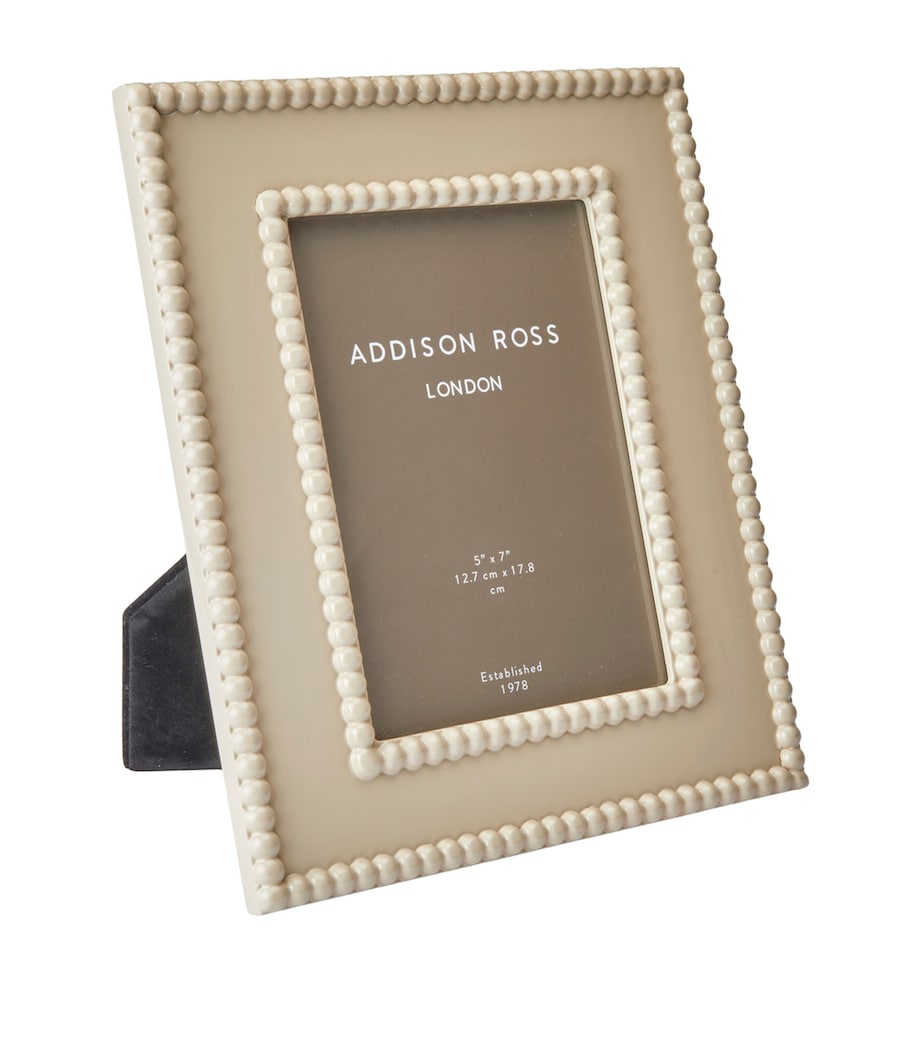Addison Ross lacquered Bobbin photo frame 5x7 (British brand)