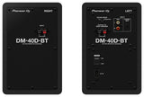 Pioneer DJ DM-40D-BT Bluetooth speakers 22.7x14.6x22.3cm, imported from the UK