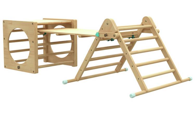 TP Toys Triangle Cube Bridge With Slide