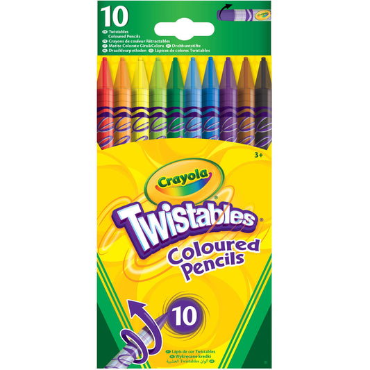 Crayola Twistable Pencils 10pk DIY Sainsburys   