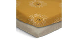 Habitat Cotton Safari Nursery Twin Pack Fitted Sheet-Cot bed GOODS Argos