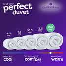 Slumberdown Extra Warm 15 Tog Duvet Superking (British brand)