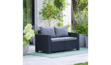 Keter California 5 seater garden sofa set in graphite, UK version