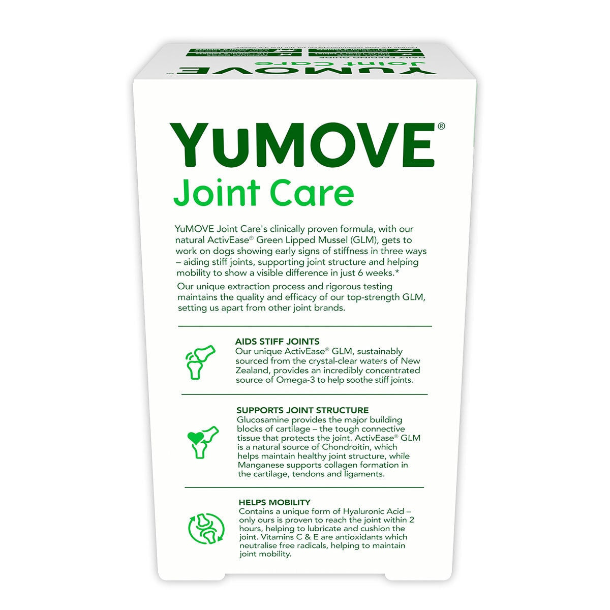 YuMove joint care for adult dogs 2 x 120 tabs, imported from the UK