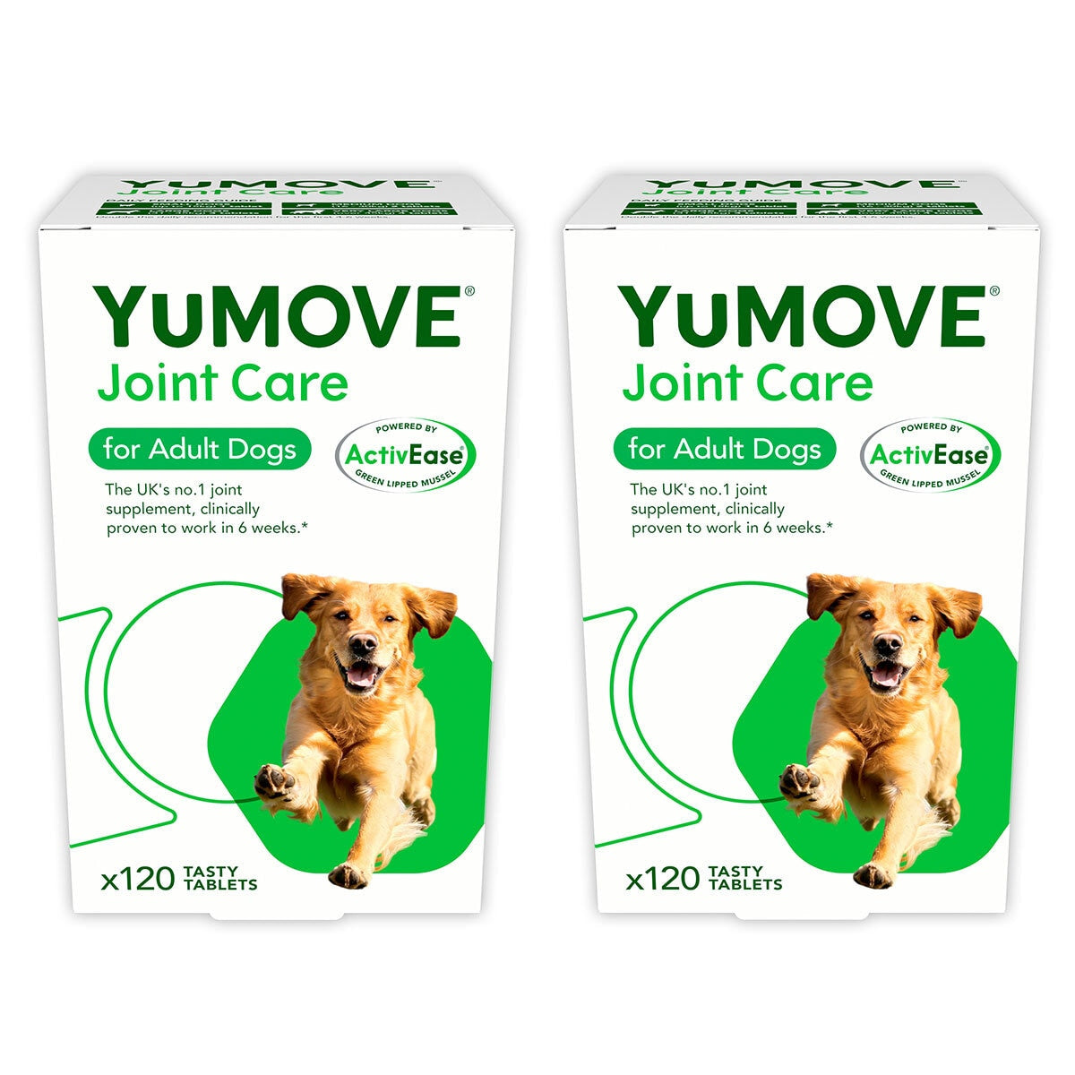 YuMove joint care for adult dogs 2 x 120 tabs, imported from the UK
