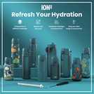 Ion8 Dinosaur Green Water Bottle 500ml, UK version