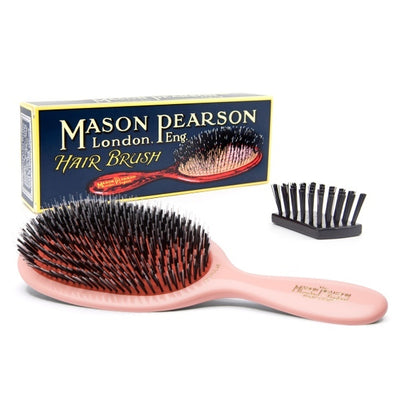 Superdrug Mason Pearson Popular Bristle and Nylon Hairbrush Pink- Buy online at McGrocer