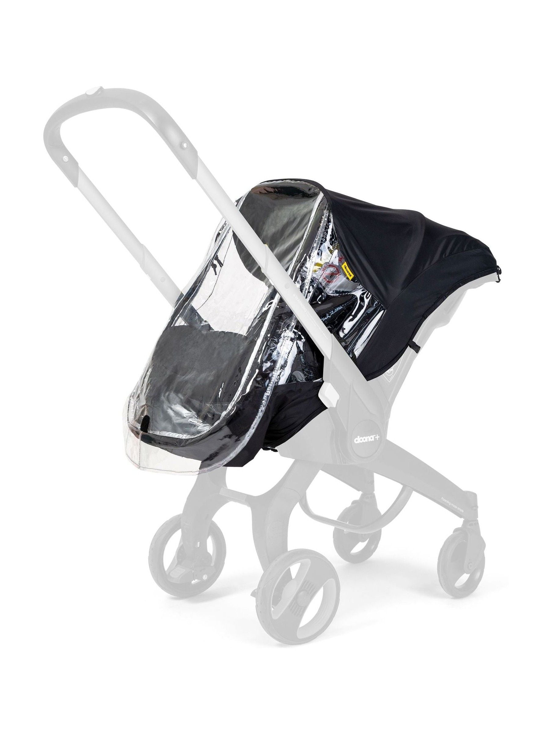 Doona Clear Rain Cover 47.5x37.5cm, imported from the UK