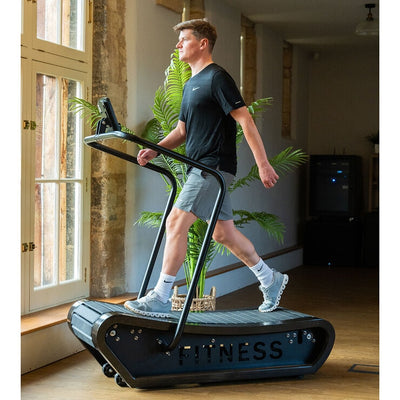 Costco UK Gymkit Curv Manuell tredemølle Svart- Kjøp på nett hos McGrocer