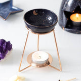 Star Sign Oil Burner Metal Ceramic (British brand)