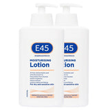 E45 moisturising lotion 2 x 500ml - British product