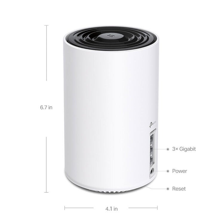 TP-Link Deco XE75 tri-band WiFi 6E mesh system - British product
