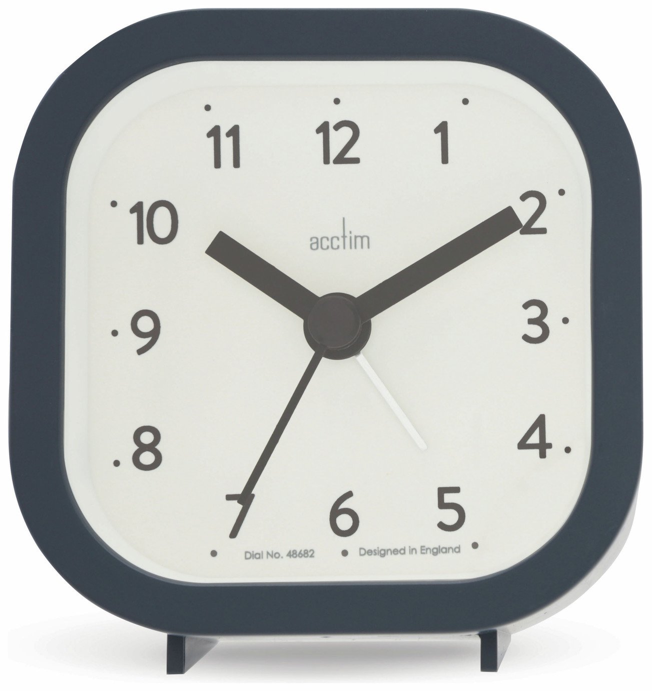 Acctim Blue Analogue Alarm Clock - British product