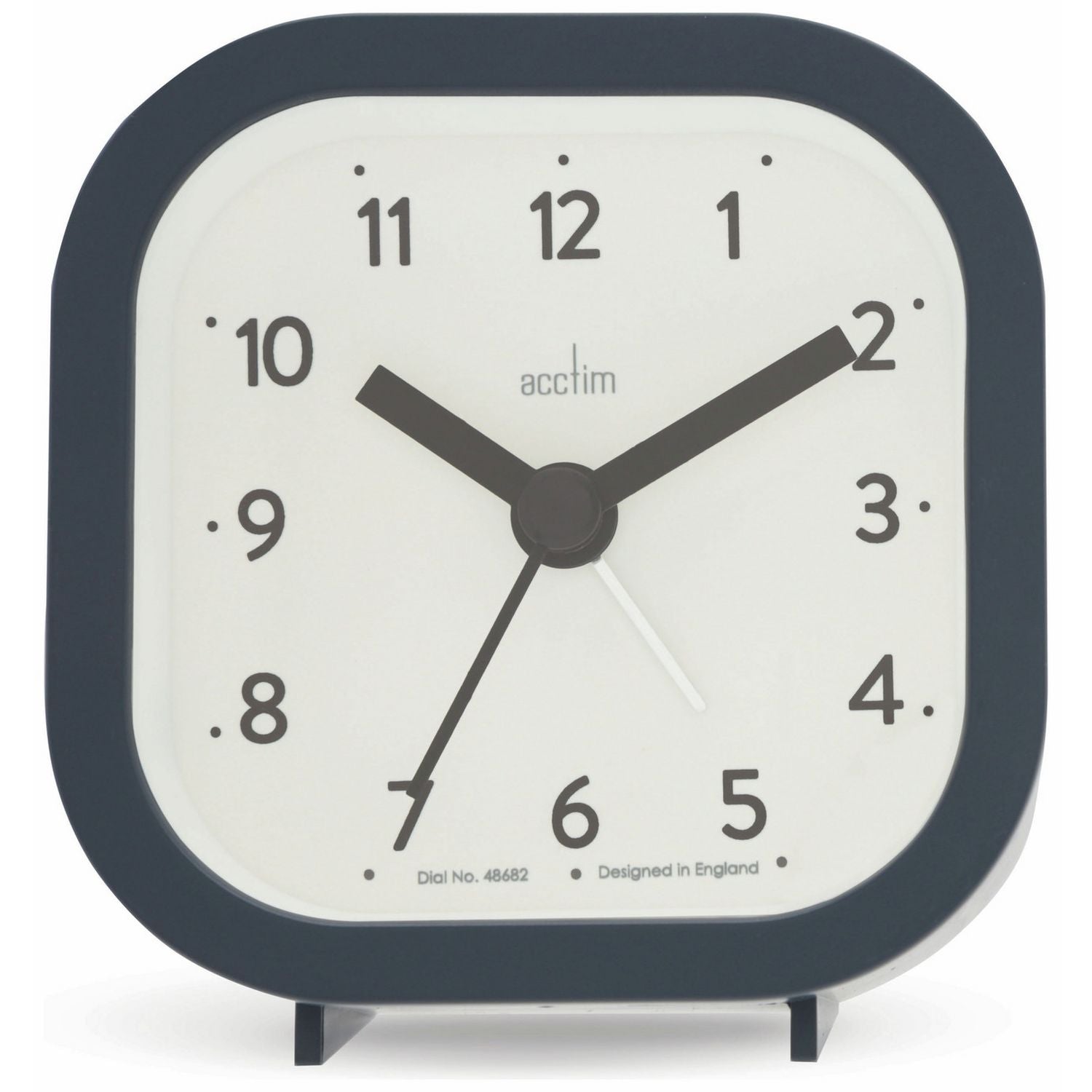 Acctim Blue Analogue Alarm Clock - British product