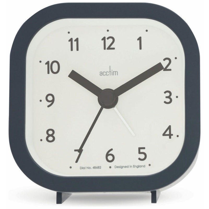 Acctim Blue Analogue Alarm Clock - British product