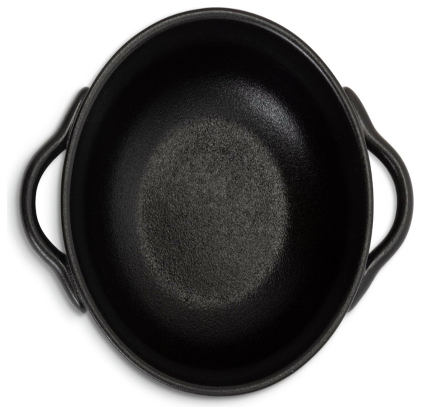 Habitat stoneware mini casserole dish black 0.31L, UK version