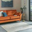 Habitat Distressed Abstract Gold Flatweave Rug 120x170cm, UK version