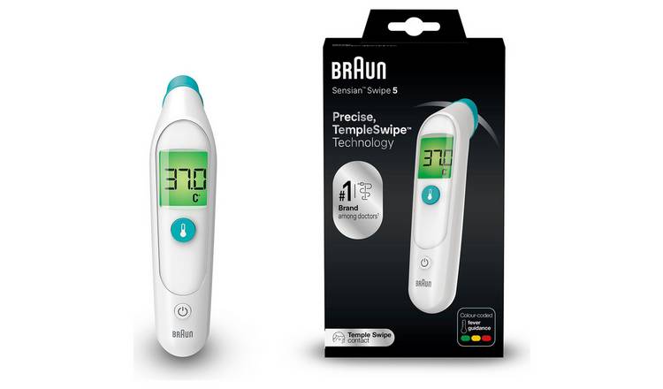 Braun TempleSwipe forehead thermometer BST200 (British brand)