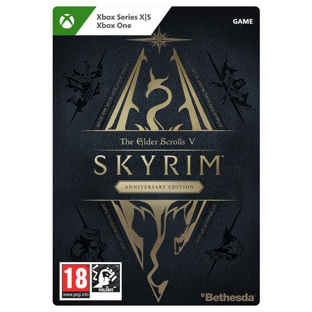 Elder Scrolls V Skyrim Anniversary Edition Video Game - British product