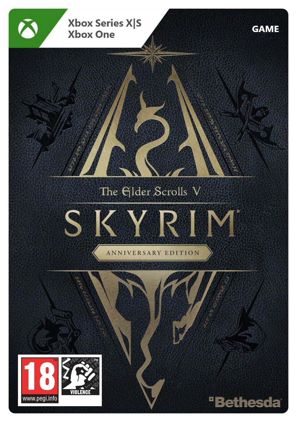 Elder Scrolls V Skyrim Anniversary Edition Video Game - British product