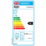 Bush double oven electric cooker black 60cm - British product