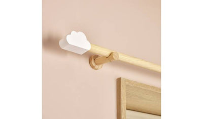 Argos Habitat Kids Wooden Cloud Curtain Pole for Kids Room 120cm- Buy online at McGrocer