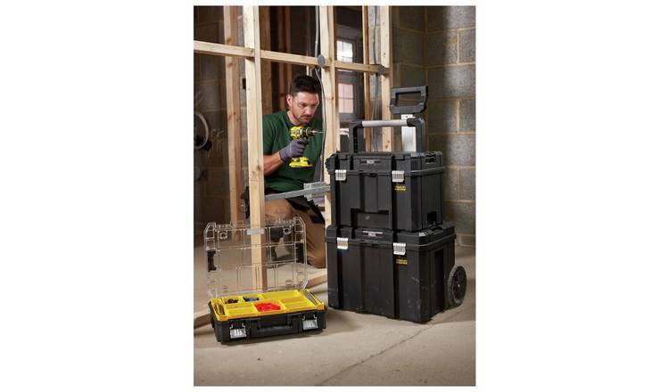 Stanley Fatmax Pro-Stack 20 inch Mobile Storage Box (British brand)