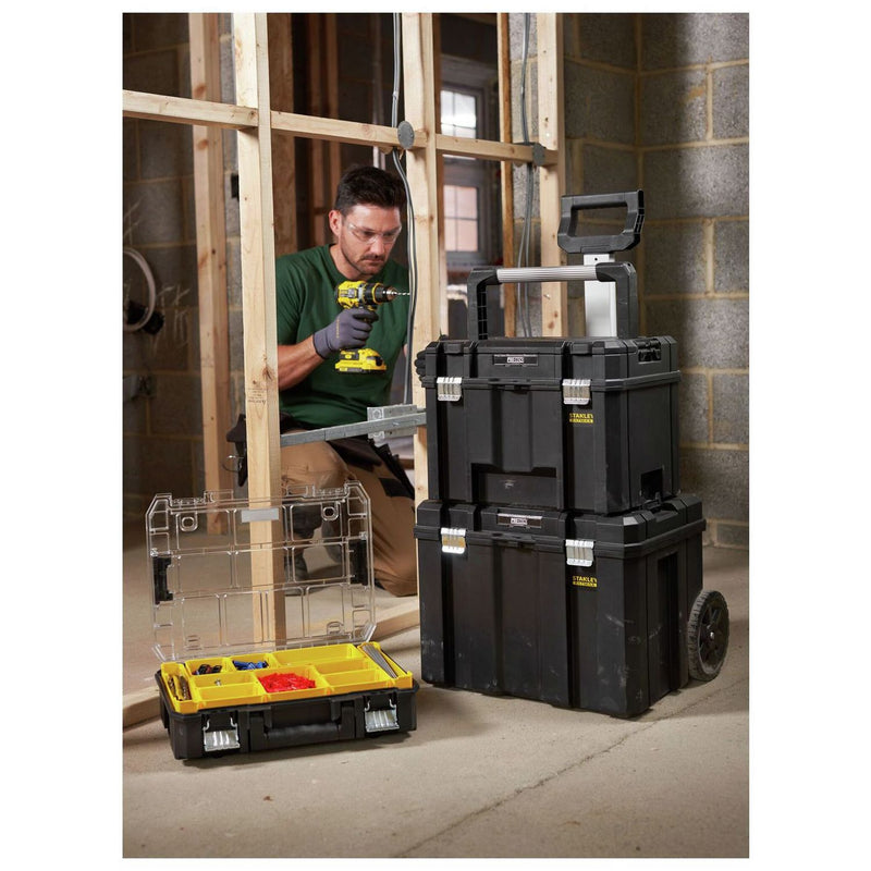 Stanley Fatmax Pro-Stack 20 inch Mobile Storage Box (British brand)