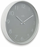 Acctim wall clock grey 25cm - British product