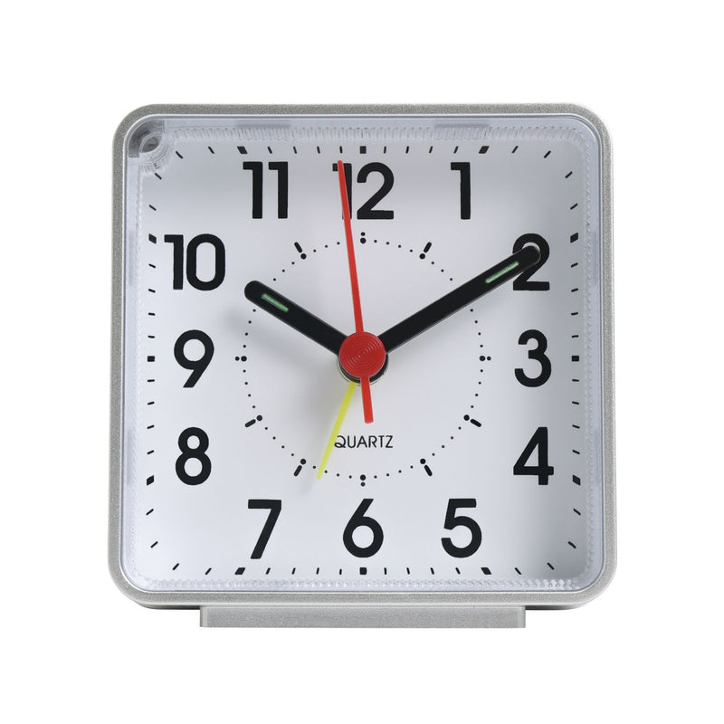 Argos Home analogue alarm clock silver - British product