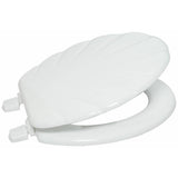 Argos Home moulded wood toilet seat white (British brand)