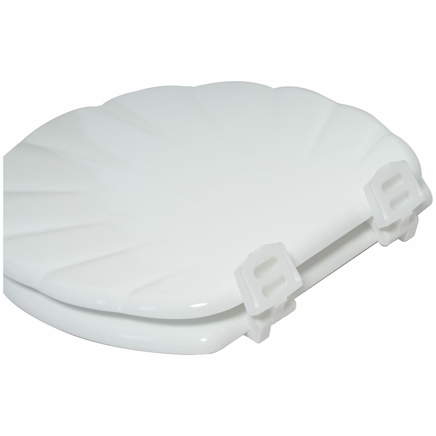 Argos Home moulded wood toilet seat white (British brand)