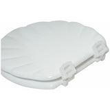 Argos Home moulded wood toilet seat white (British brand)