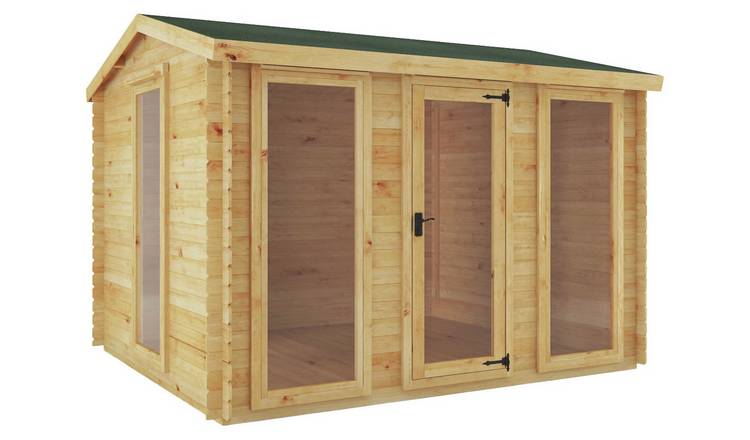 Mercia Kielder Blockhütte 3.5 x 3 m, importiert aus Großbritannien