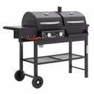 Argos Home 2 burner gas and charcoal barbecue - British product