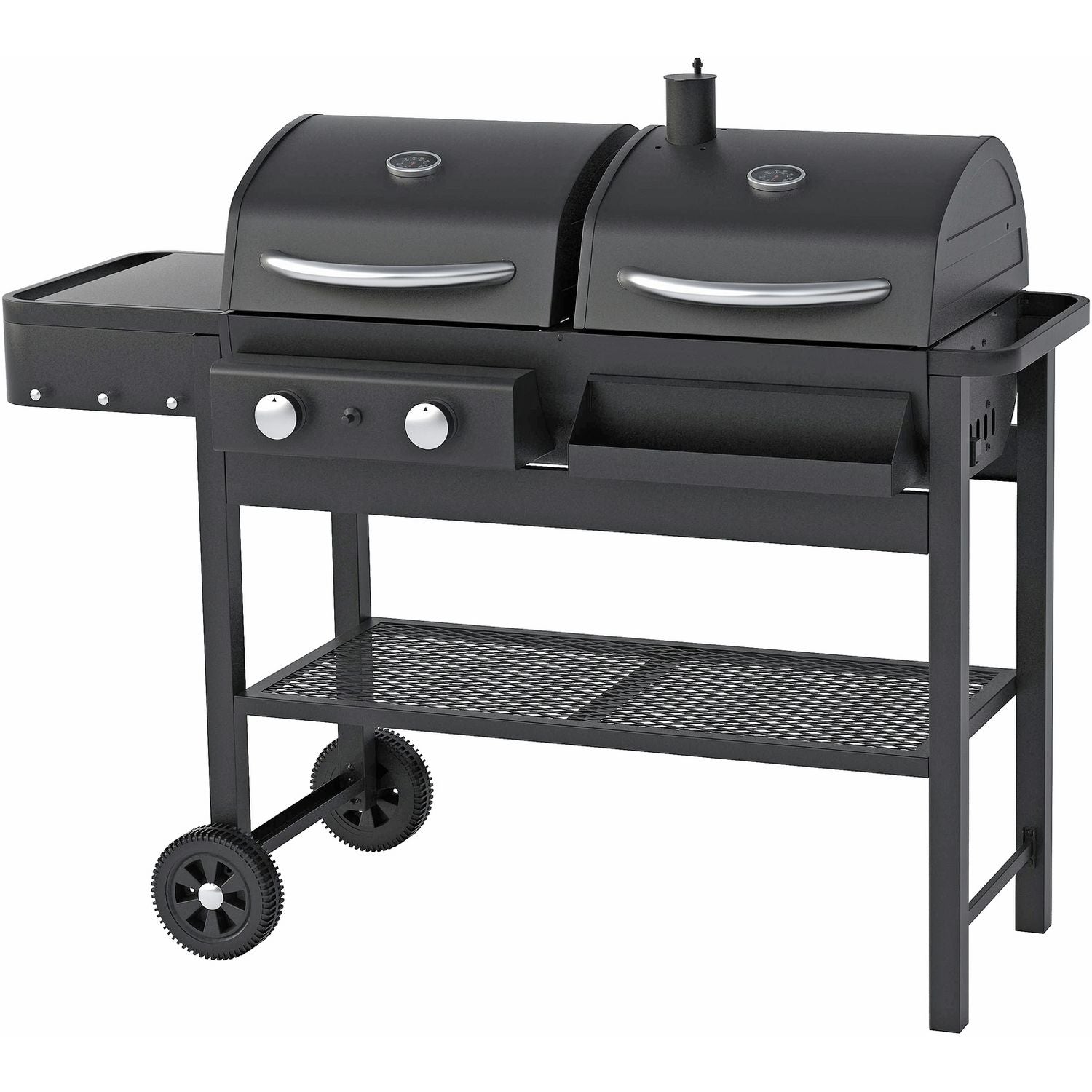 Argos Home 2 burner gas and charcoal barbecue - British product